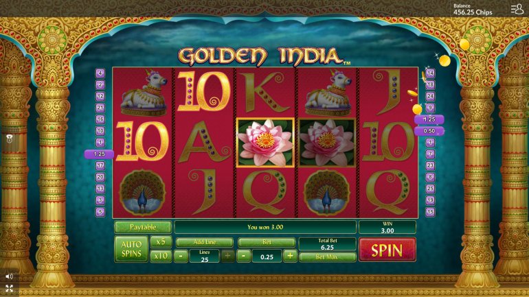 игровой автомат Golden India 